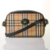 Burberry, Camel Novacheck Shoulder Bag