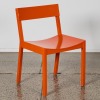 An Orange Lacquered Moooi Style Chair - 2