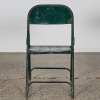 A 1950's Industrial Folding Metal Chair - 2