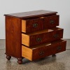 A Mahogany and Walnut Georgian Style Bachelor's Four Drawer - 2