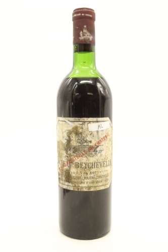(1) 1973 Chateau Beychevelle, St Julien (UMS)