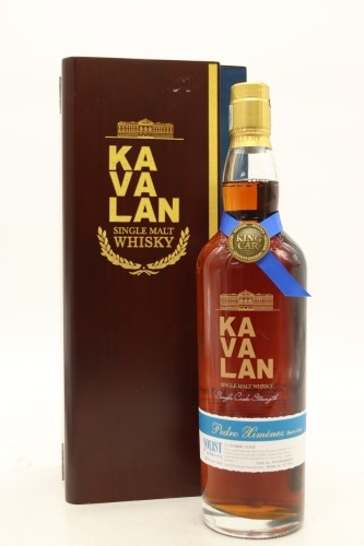 (1) Kavalan Solist Pedro Ximenez Sherry Single Cask Strength Single Malt Whisky, Taiwan, 56.3% ABV, 750ml (GB)