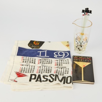 A Vintage Cocktails Set