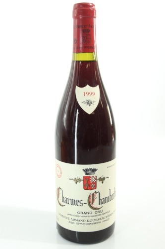 (1) 1999 Domaine Armand Rousseau Pere et Fils Charmes-Chambertin Grand Cru, Cote de Nuits