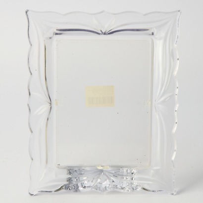 A Vintage Mikasa Glass Photo Frame