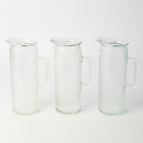 A Set of Three Kaaru Sandrift Water Jugs
