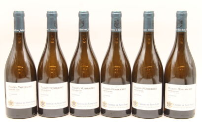 (6) 2015 Chateau de Saint-Aubin La Garenne, Puligny-Montrachet Premier Cru