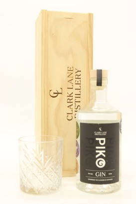 (1) Clark Lane Distillery Piko Classic Gin Gift Set with Glass, 40% ABV (GB)