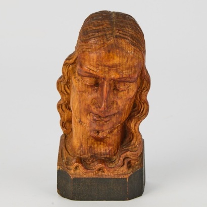 A Statue of Jesus, Hand Signed