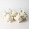 Seven Porcelain Jars with Fou Lions