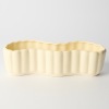 A Crown Lynn Wavy Trough Vase #106