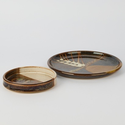 Two Brian Gartside Plates