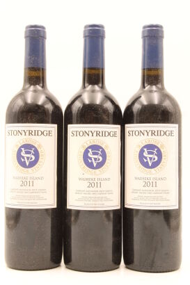 (3) 2011 Stonyridge Vineyard Larose, Waiheke Island