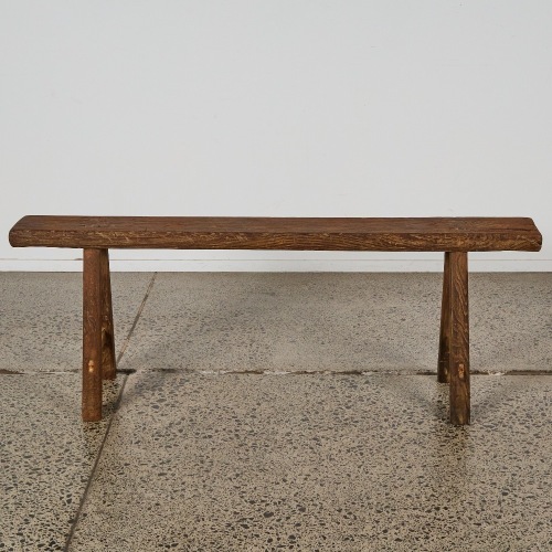 A Wood Bench