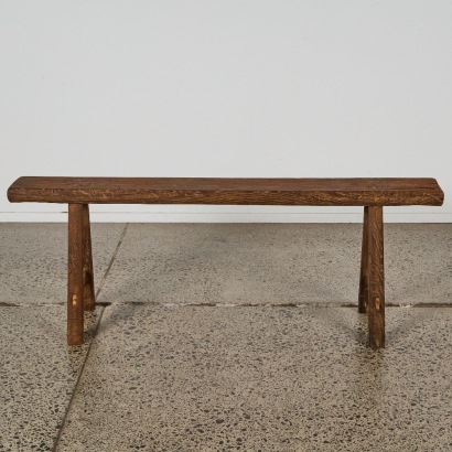 A Wood Bench