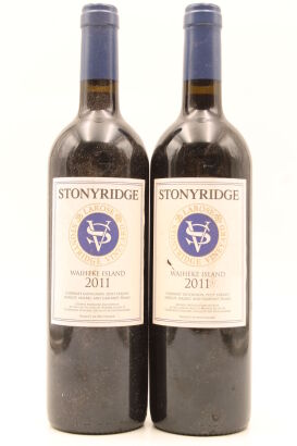 (2) 2011 Stonyridge Vineyard Larose, Waiheke Island