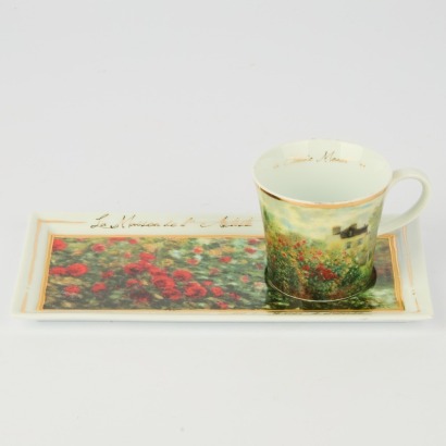 A Claude Monet Espresso Set by Goebel Artis Orbis