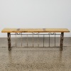 A Wrought Iron Bench Seat - 2