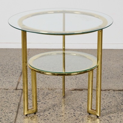 A Brass Side Table