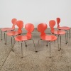 A Set of Six Ant Chairs Attributed to Early Fritz Hansen
