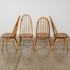 Four Ercol Dining Chairs - 2