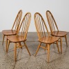 Four Ercol Dining Chairs
