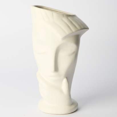 A Vintage Style White Vase