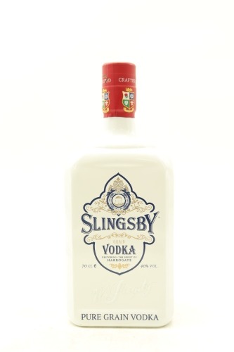(1) Slingsby Pure Grain Vodka, England, 40% ABV