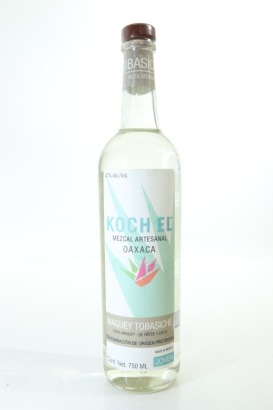 (1) Koch el Mezcal de Oaxaca 'Maguey Tobasiche' Mezcal Joven, Mexico, 750ml, 47% ABV
