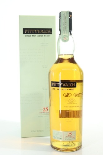 (1) Pittyvaich 25 Year Old Distilled 1989 Natural Cask Strength Single Malt Scotch Whisky, Speyside, 49.9% ABV (GB)