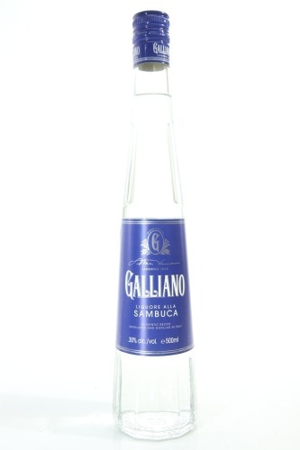 (1) Galliano White Sambuca, Italy, 500ml, 38% ABV