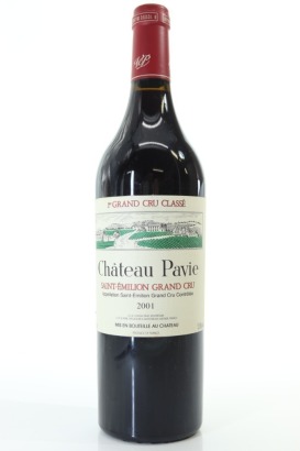 (1) 2001 Chateau Pavie, Saint-Emilion Grand Cru [JR17.5] [RP96]