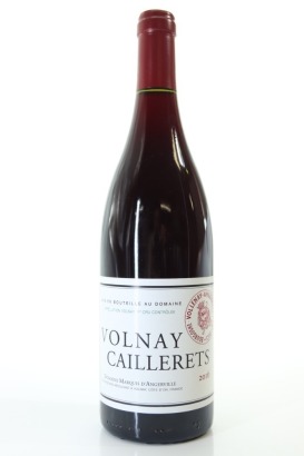 (1) 2016 Domaine Marquis d'Angerville Caillerets, Volnay Premier Cru [JR18] [JM94]