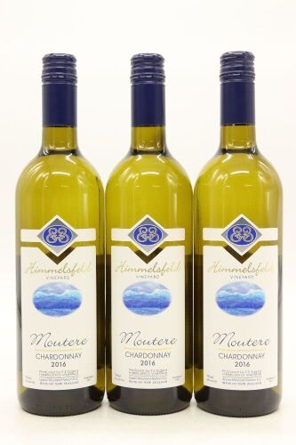 (3) 2016 Himmelsfeld Moutere Chardonnay, Nelson