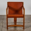 A 1980s Italian leather Chair - 2