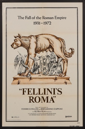 A Felinis Roma Framed Movie Poster