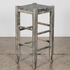 A Distressed Timber Stool/Plant Stand - 2