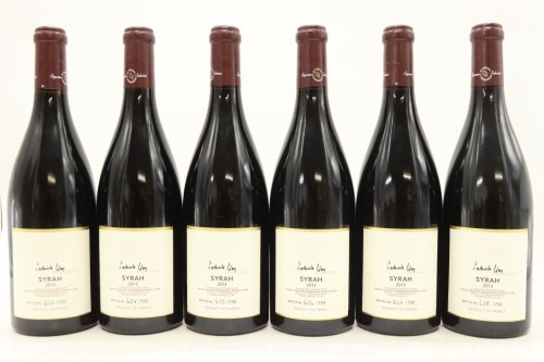 (6) 2013 Crown Range Cellar 'Signature Selection' Patrick Leon Syrah, Vin de France
