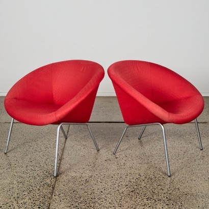 A Pair of P369 Walter Knoll Armchairs