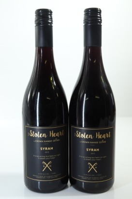 (2) 2013 Crown Range Cellar 'The Stolen Heart' Syrah, Hawke's Bay, Gimblett Gravels