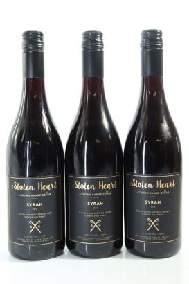 (3) 2013 Crown Range Cellar 'The Stolen Heart' Syrah, Hawke's Bay, Gimblett Gravels
