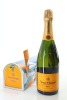 (1) NV Veuve Clicquot Ponsardin with Mail Box Brut, Champagne, Circa. 2014 (GB)