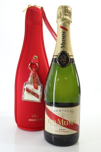 (1) NV G.H. Mumm Cordon Rouge Brut in Branded Insulated Travel Cooler, Champagne, Circa. 2010 (GB)
