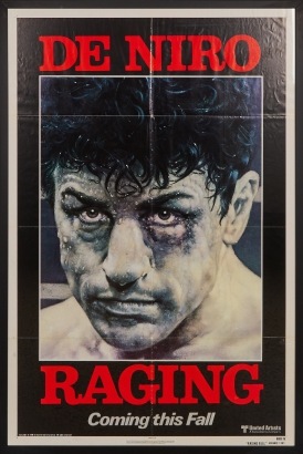 A Raging Bull Framed Movie Poster