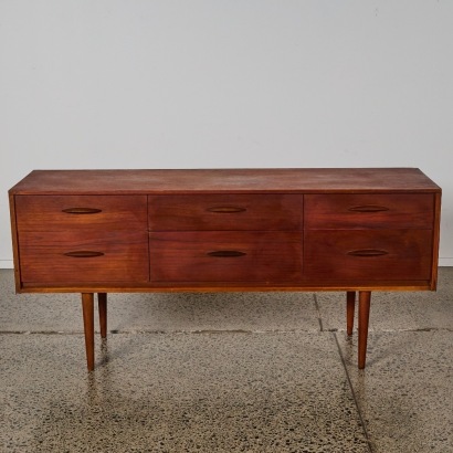 A Mid-century Sideboard/Drawers AF
