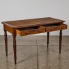 A Rustic Antique Console Table with Drawers - 2