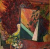 PHILIP TRUSTTUM Flowers and Mirror
