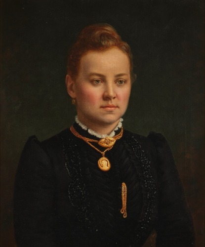 GOTTFRIED LINDAUER untitled (Portrait of a Woman)