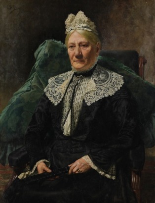 CHARLES FREDERICK GOLDIE Portrait of Sophia Street, circa 1900