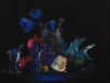 FIONA PARDINGTON Still Life with Two Pomegranates, Captain Cook Teacup and a Bowl of Ihumoana, Ripiro Beach